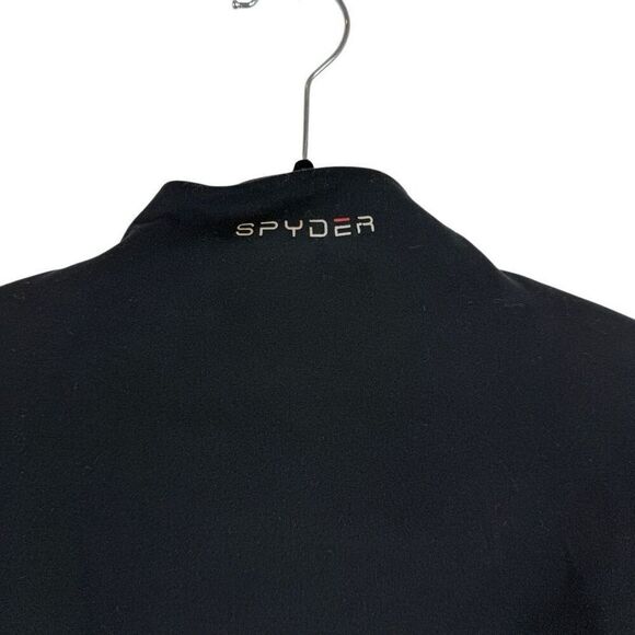 Spyder black zip up jacket- size m - Picture 4 of 5